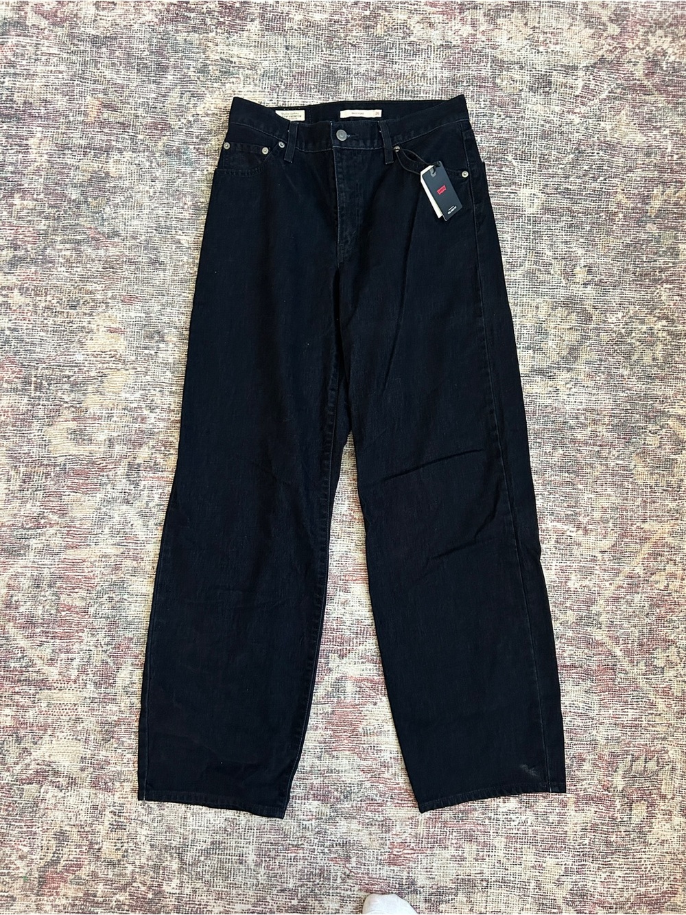 Levi's Premium Women's Baggy Dad Jeans in Black